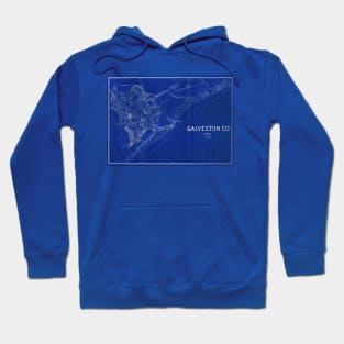 Map of Galvestion Hoodie